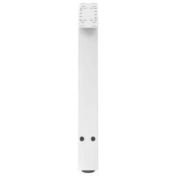 Berkfield Home Coffee Table Legs A-Shaped 2 pcs White¬†60x(42-43) cm Steel in White - thumbnail 6