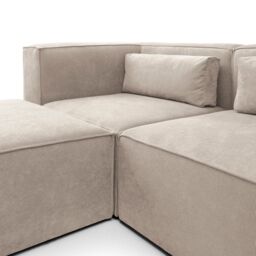 Abakus Direct Doris Large Reversible Corner Sofa with High-Density Foam Available in 6 Colours in Beige - thumbnail 8