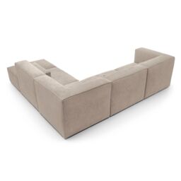 Abakus Direct Doris Large Reversible Corner Sofa with High-Density Foam Available in 6 Colours in Beige - thumbnail 5