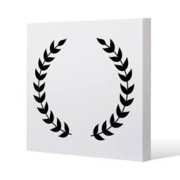 Benjamin Tate Design Olive Branches (Canvas Print) / 61 x 61 x 4cm in Natural - Size: 61 x 61 x 4 cm - thumbnail 1