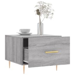 Berkfield Home Coffee Tables 2 pcs Grey Sonoma 50x50x40 cm Engineered Wood - Size: 50 x 50 x 40 cm - thumbnail 4