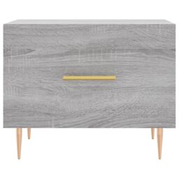 Berkfield Home Coffee Tables 2 pcs Grey Sonoma 50x50x40 cm Engineered Wood - Size: 50 x 50 x 40 cm - thumbnail 6