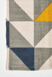 Homescapes Copenhagen Cotton Geometric Scandi Printed Hall Runner, 66 x 200 cm - Size: 66 cm x 200 cm - thumbnail 3