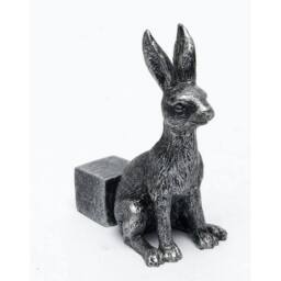 Jardinopia Small Brushed Silver Hare Plant Pot Feet - Set of 3 - thumbnail 2