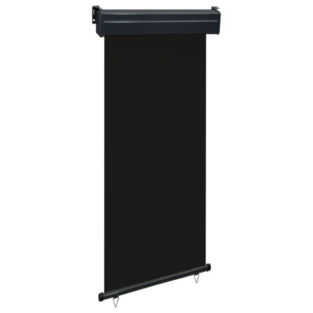Berkfield Home Balcony Side Awning 105x250 cm Black - image 1