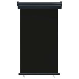 Berkfield Home Balcony Side Awning 105x250 cm Black - thumbnail 2