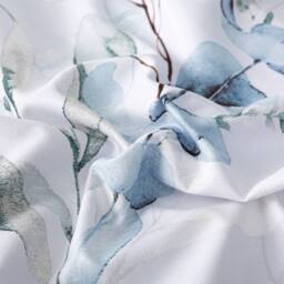 Grace Double Brushed Duvet Cover Set Supersoft with Zipper Closure in White - Size: Single - thumbnail 5