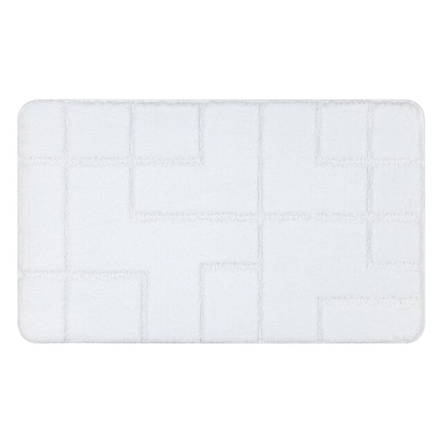 RugsX Dywaniki Łazienkowe Rug in White - Size: 50 cm x 80 cm - image 1