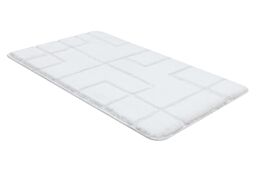 RugsX Dywaniki Łazienkowe Rug in White - Size: 50 cm x 80 cm - thumbnail 2