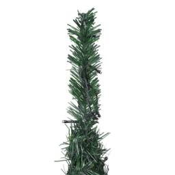 Berkfield Home Pop-up String Artificial Pre-lit Christmas Tree Green 150 cm - thumbnail 5