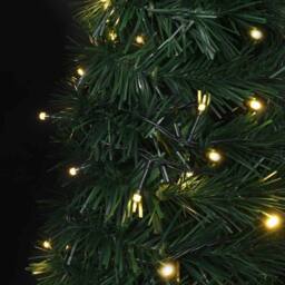 Berkfield Home Pop-up String Artificial Pre-lit Christmas Tree Green 150 cm - thumbnail 7