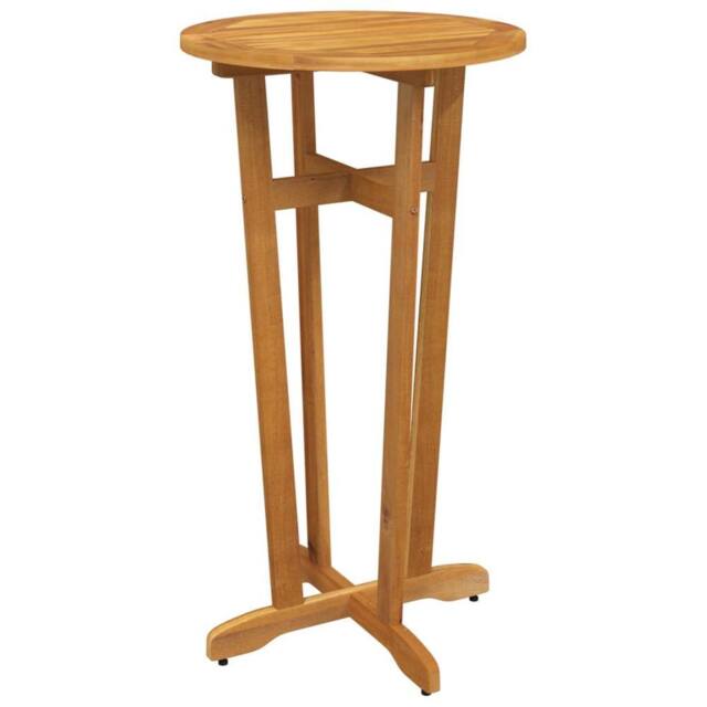 Berkfield Home Beautiful 3 Piece Bar Set Solid Wood Acacia in Brown - image 1