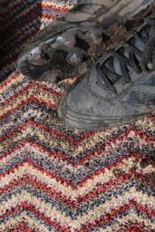 My Mat Washable Indoor Cotton Candy Spice Zig Zag Mat - Size: 50 cm x 150 cm - thumbnail 3