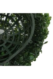 Living and Home 28cm Faux Green Eucalyptus Boxwood Decorative Grass Ball for Wedding & Home Décor - thumbnail 6