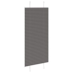 Berkfield Home Pleated Blind Black 60x150 cm Fabric Width 59.4 cm Polyester - thumbnail 4