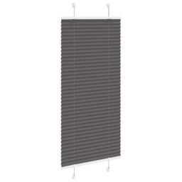 Berkfield Home Pleated Blind Black 60x150 cm Fabric Width 59.4 cm Polyester - thumbnail 3