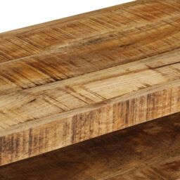 Berkfield Home TV Cabinet 120x35x45 cm Solid Mango Wood in Brown - Size: 120 x 35 x 45 cm - thumbnail 5