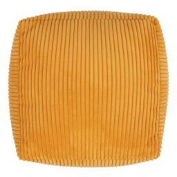 icon Amara Square Bean Bag Footstool, Corduroy in Yellow - thumbnail 3
