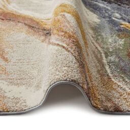 The Rug Shop UK Beige Modern Abstract Polyester Area Rug - Size: 200 cm x 290 cm - thumbnail 4