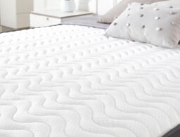 Somnior Siesta Stretch Pillowtop Pocket Mattress with Reflex Foam for Back Support in White - Size: Single - thumbnail 3