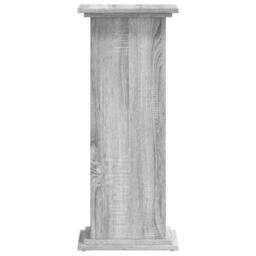 Berkfield Home Plant Stand Grey Sonoma 33x33x80 cm Engineered Wood - Size: 33 x 33 x 80 cm - thumbnail 5