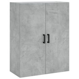 Berkfield Home Highboard Concrete Grey 69.5x34x180 cm Engineered Wood - thumbnail 5