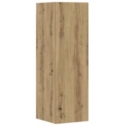 Berkfield Home 5 Piece TV Cabinet Set Wall-mounted Artisan Oak Engineered Wood in Brown - thumbnail 6