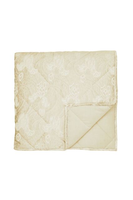 Sanderson 'Ashbee' Quilted Throw in Gold - image 1