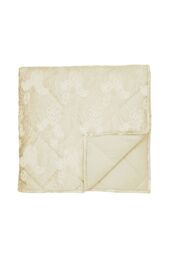 Sanderson 'Ashbee' Quilted Throw in Gold