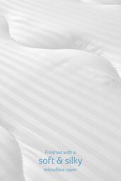 Snuggledown Luxurious Hotel Temperature Control Mattress Topper in White - Size: Single - thumbnail 5