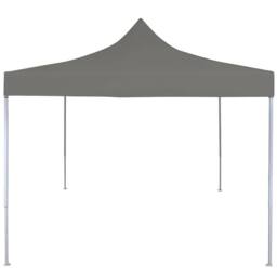 Berkfield Home Foldable Party Tent Pop-Up 3x3 m Anthracite in Black - thumbnail 2