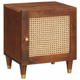Berkfield Home Warm Bedside Tables 2 pcs 40 x 33.5 x 46 cm - thumbnail 3