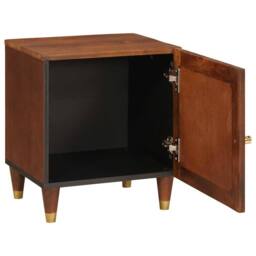 Berkfield Home Warm Bedside Tables 2 pcs 40 x 33.5 x 46 cm - thumbnail 1