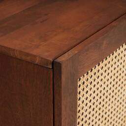 Berkfield Home Warm Bedside Tables 2 pcs 40 x 33.5 x 46 cm - thumbnail 7