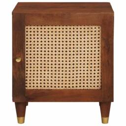 Berkfield Home Warm Bedside Tables 2 pcs 40 x 33.5 x 46 cm - thumbnail 4