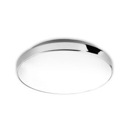 BRILONER White Chrome IP44 13W LED Ceiling Light