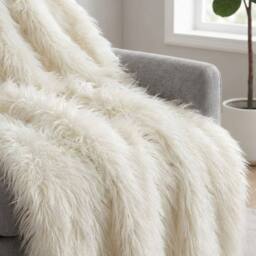 Garden Greatness Faux Fur Snuggle Sofa Throw - Size: 1 Pack - thumbnail 2