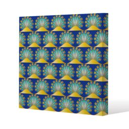 Benjamin Tate Design Egyptian style motif (Canvas Print) / 61 x 61 x 4cm in Natural - Size: 61 x 61 x 4 cm - thumbnail 1