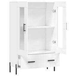 Berkfield Home Highboard White 69.5x31x115 cm Engineered Wood - thumbnail 5