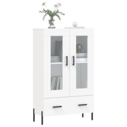 Berkfield Home Highboard White 69.5x31x115 cm Engineered Wood - thumbnail 3