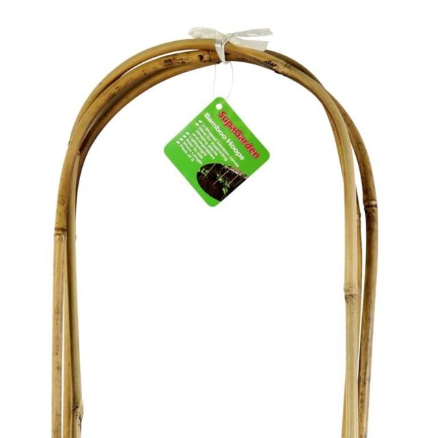 SupaGarden U-Shaped Bamboo Canes (Pack Of 3) in Cream - image 1