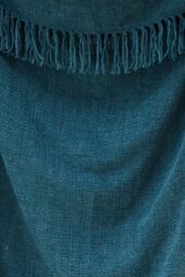 Appletree 'Chenille Throw' Textured Throw in Teal - Size: 130 cm x 180 cm - thumbnail 5