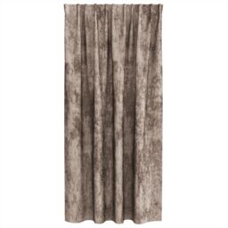 Berkfield Home Velvet Curtains 2 pcs with Eyelets Cappuccino 175x140 cm in Brown - thumbnail 3