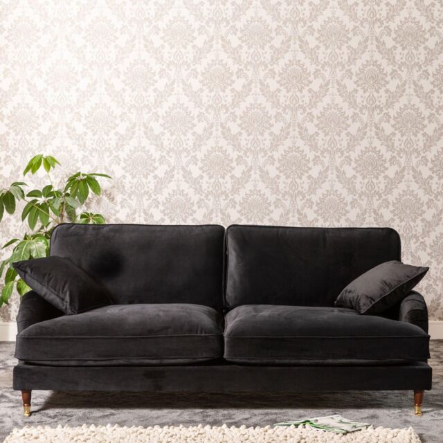 Artemis Home Mackenzie 4 Seat Sofa in Black - image 1