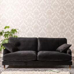Artemis Home Mackenzie 4 Seat Sofa in Black - thumbnail 1