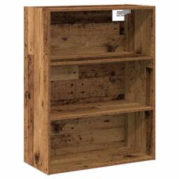 Berkfield Home Sideboard with Wall Cabinet Old Wood Engineered Wood in Brown - thumbnail 5