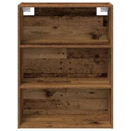 Berkfield Home Sideboard with Wall Cabinet Old Wood Engineered Wood in Brown - thumbnail 7