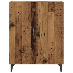 Berkfield Home Sideboard with Wall Cabinet Old Wood Engineered Wood in Brown - thumbnail 6