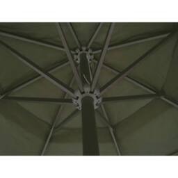 Berkfield Home Aluminium Umbrella with Portable Base Green - thumbnail 3