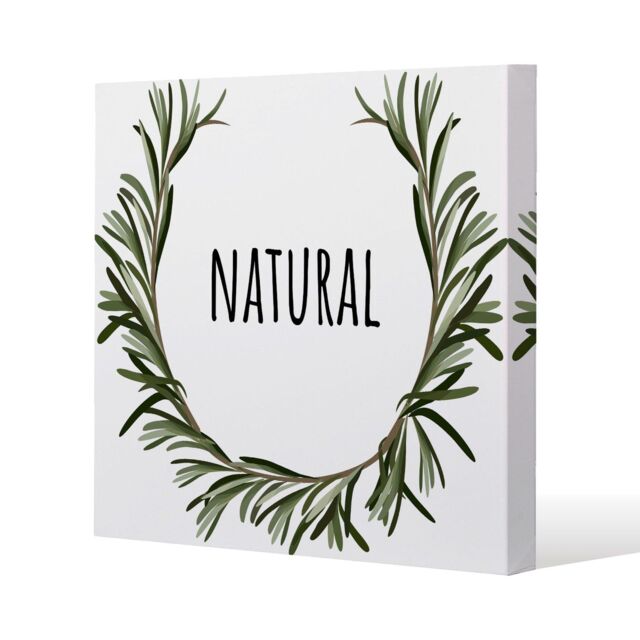 Benjamin Tate Design Natural (Canvas Print) / 61 x 61 x 4cm - Size: 61 x 61 x 4 cm - image 1